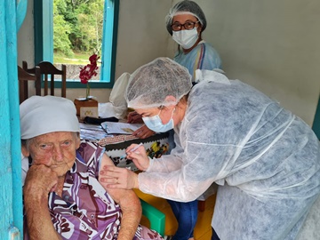 Covid 19 Domingos Martins é o município com a maior porcentagem de vacinas aplicadas no Estado