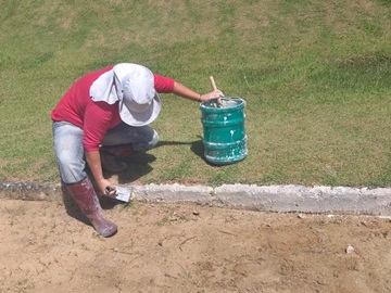 Prefeitura realiza limpeza e pinturas em ruas de Marechal Floriano