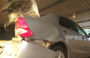 carro tomba na br 262 2 m