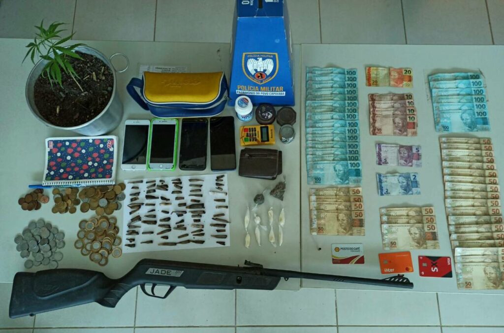 Droga armas e dinheiro