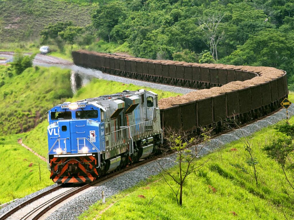 tcdb374Transporte de cavaco na Ferrovia Norte Sul. Viagem de Palmas-TO a Anápolis-GO. Dezembro 2016Foto: Tina Coêlho/Terra Imagem