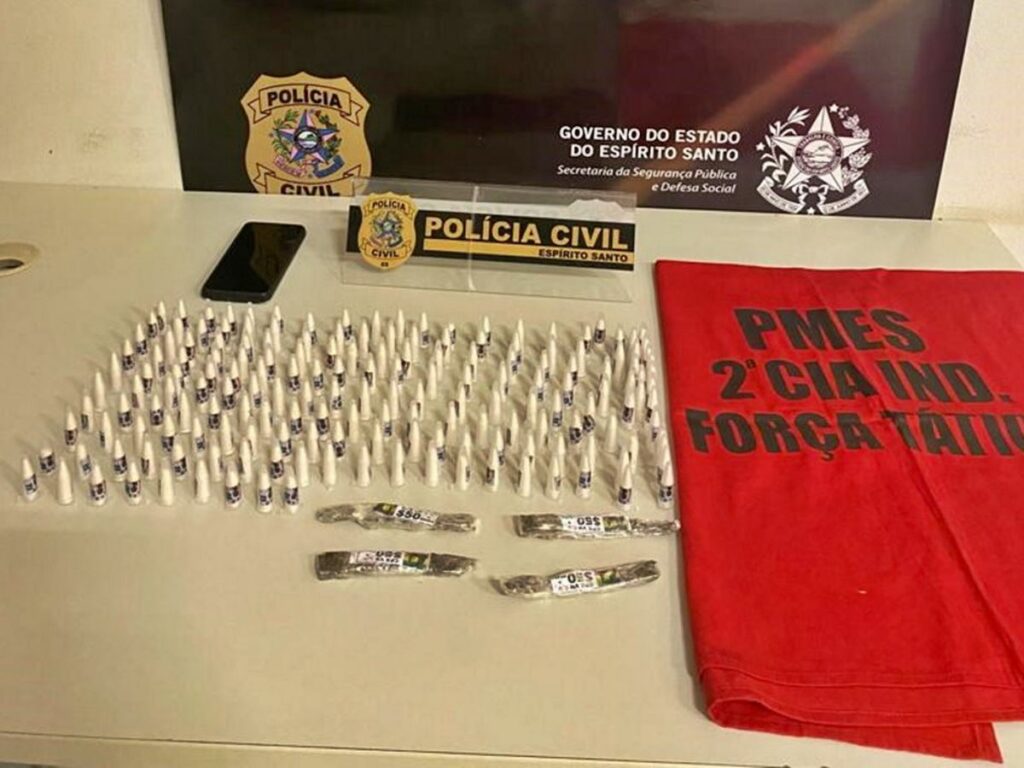 Denarc-prende-suspeito-e-apreende-drogas-em-Venda-Nova-do-Imigrante