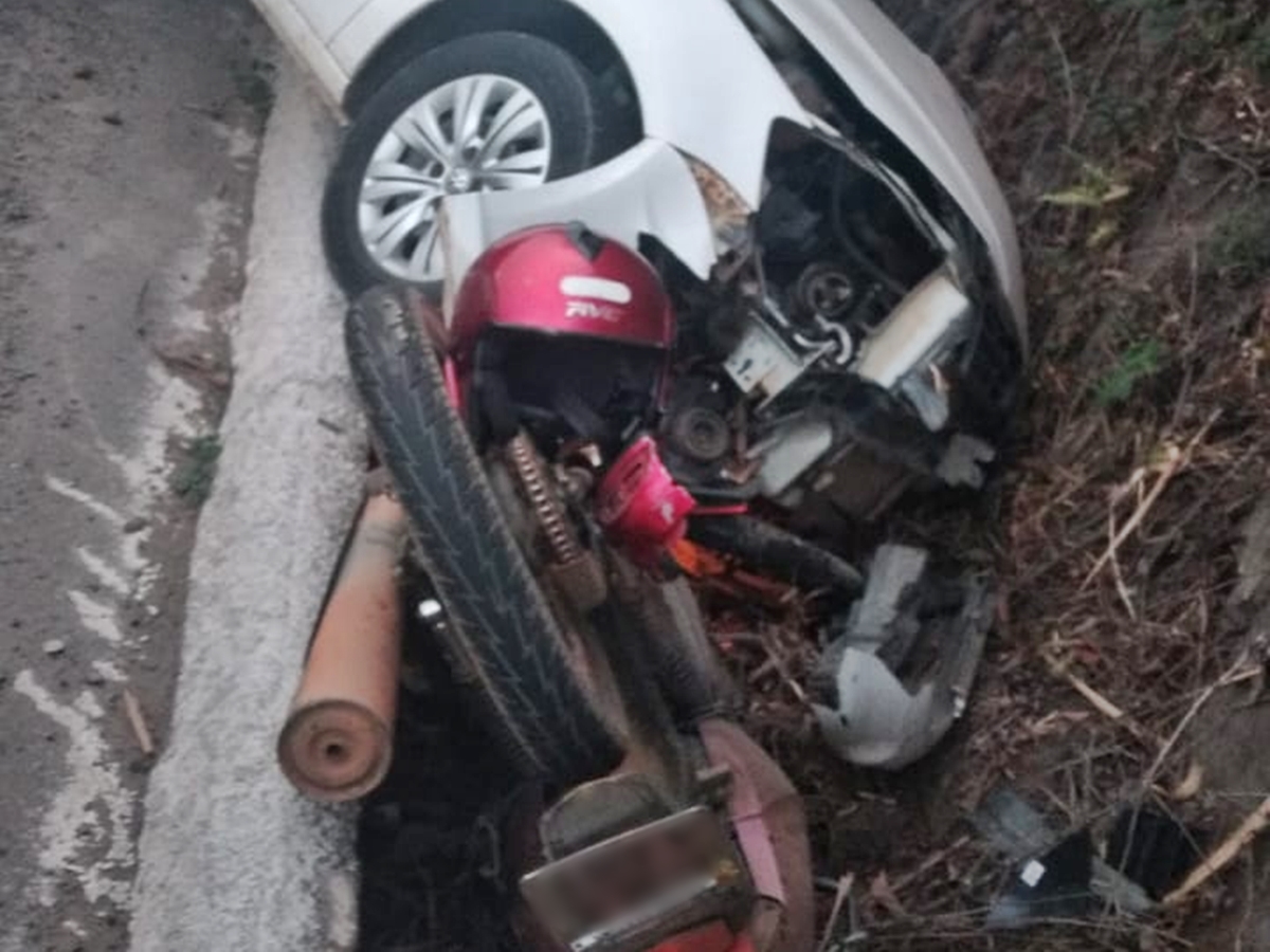 Motociclista-fica-gravemente-ferido-em-acidente-na-BR-262 Motociclista-fica-gravemente-ferido-em-acidente-na-BR-262