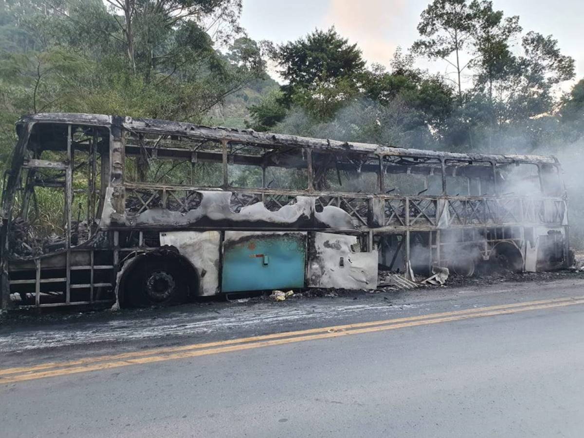 Onibus-de-turismo-pega-fogo-na-BR-262-e-bagagens-dos-passageiros-sao-destruidas Onibus-de-turismo-pega-fogo-na-BR-262-e-bagagens-dos-passageiros-sao-destruidas