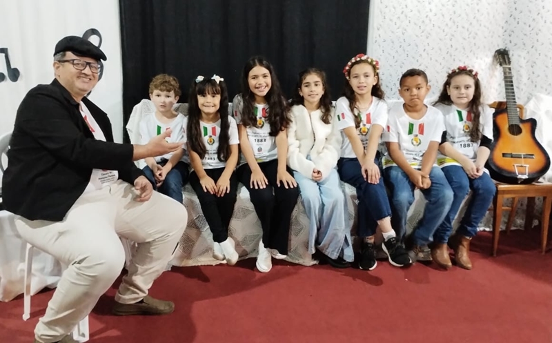 Coral-infantil-resgata-cancoes-tradicionais-italianas-em-Marechal-Floriano Coral-infantil-resgata-cancoes-tradicionais-italianas-em-Marechal-Floriano
