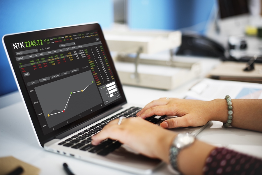 Stock Exchange Trading Forex Finance Graphic Concept Stock Exchange Trading Forex Finance Graphic Concept