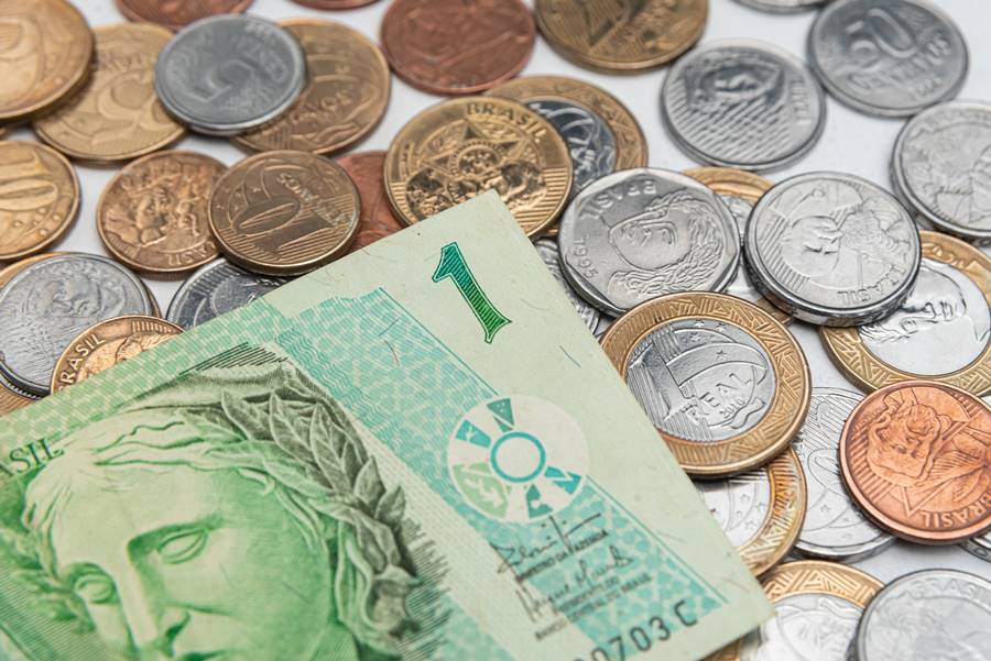 Money - Brazilian Coins - 1 Real Cedula Money - Brazilian Coins - 1 Real Cedula