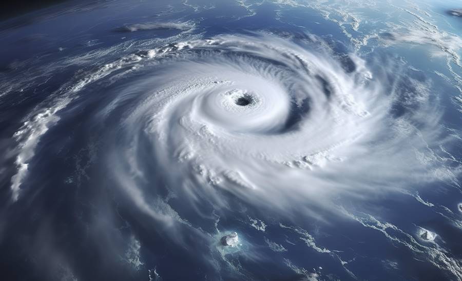 Super Typhoon, tropical storm, cyclone, tornado, over ocean. Wea Super Typhoon, tropical storm, cyclone, tornado, over ocean. Weather background.