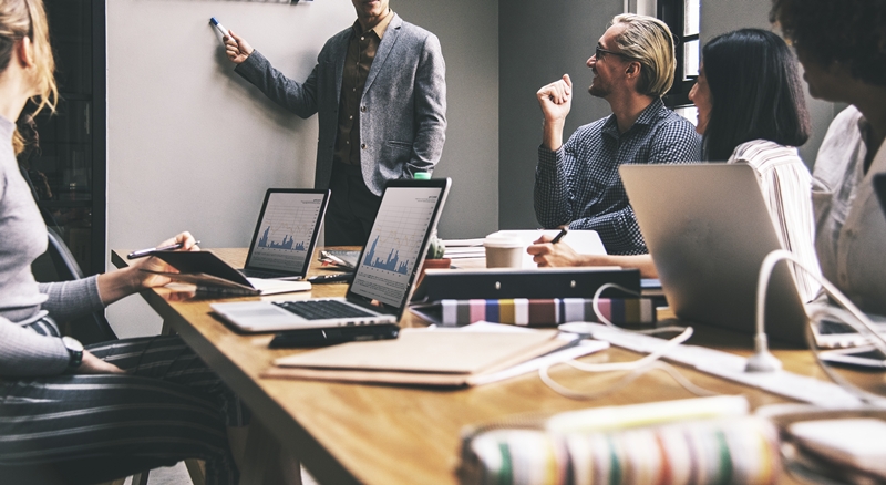 Group of diverse people having a business meeting Group of diverse people having a business meeting