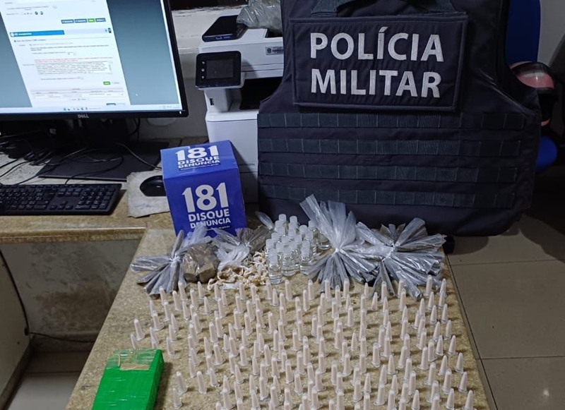 polícia prende 700 entorpecentes