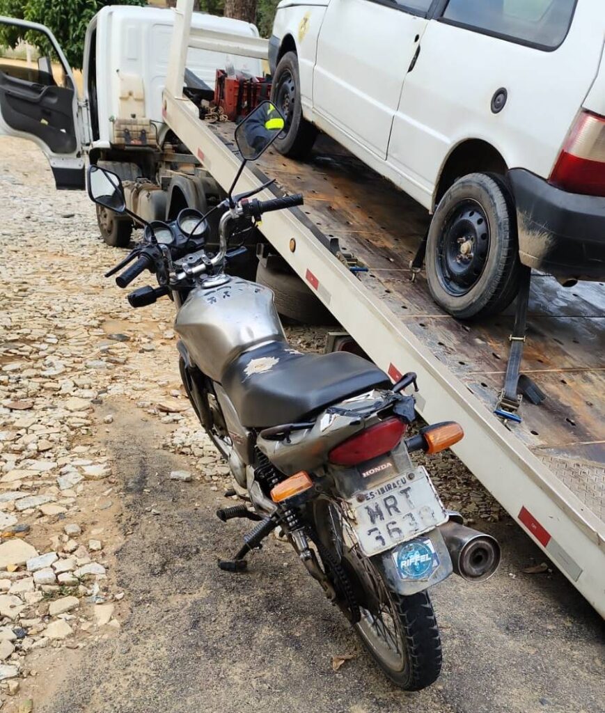 moto apreendida
