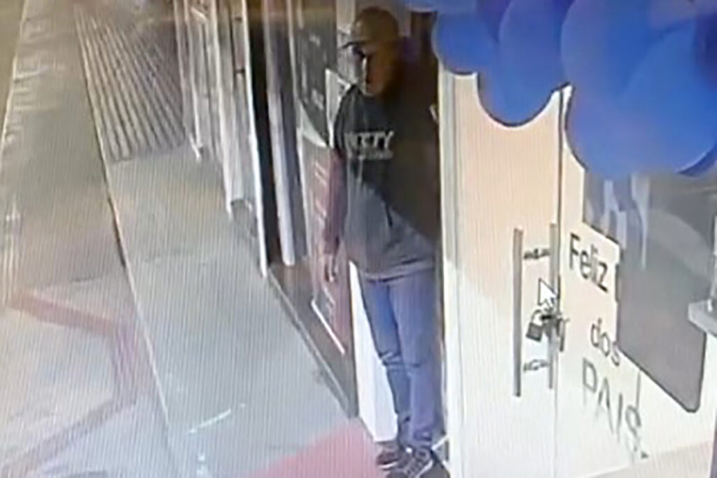 Bandido furta lojas em MF capa