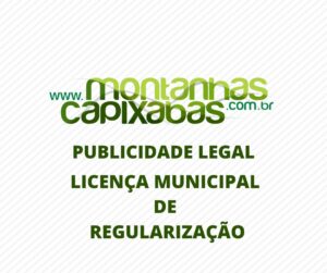 Comunicado de licença de regularização-09.09.2025