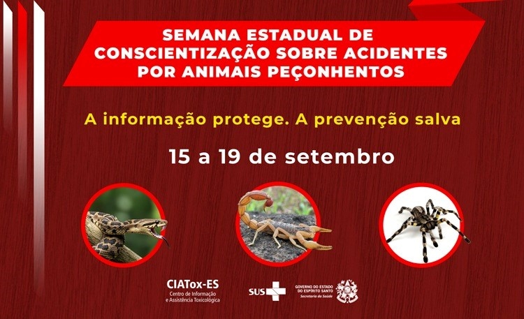 animais peçonhentos