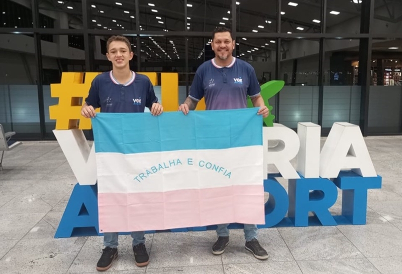 voe atleta jiu jitsu