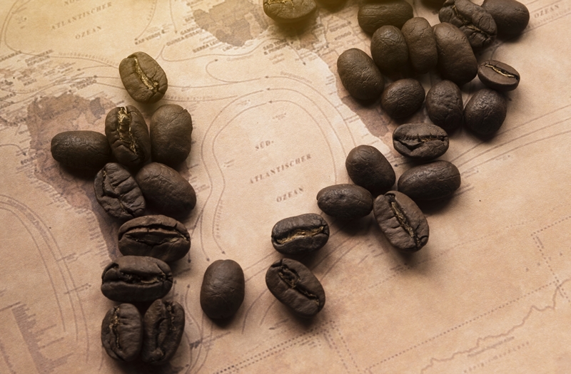 german-map-with-coffee-beans