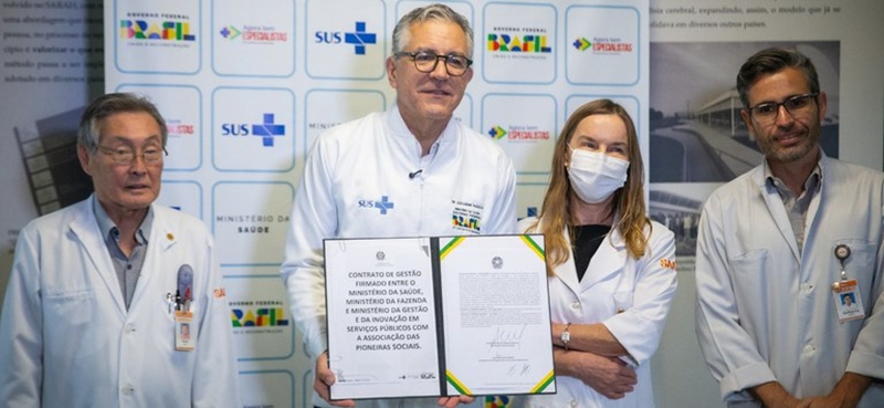 parceria com a rede Sarah SUS