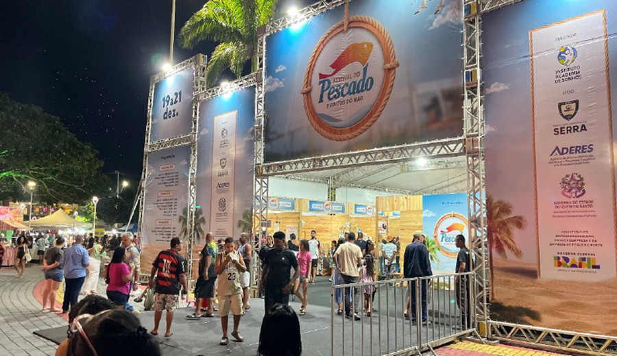 Produtos da agricultura familiar movimentam Festival do Pescado na Serra