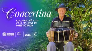 ASSISTA: concertina ganha protagonismo em documentário lançado em Domingos Martins