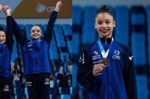 Capixabas conquistam cinco medalhas para o Brasil no Pan-Americano de Ginástica Rítmica