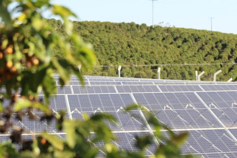 energia solar no campo