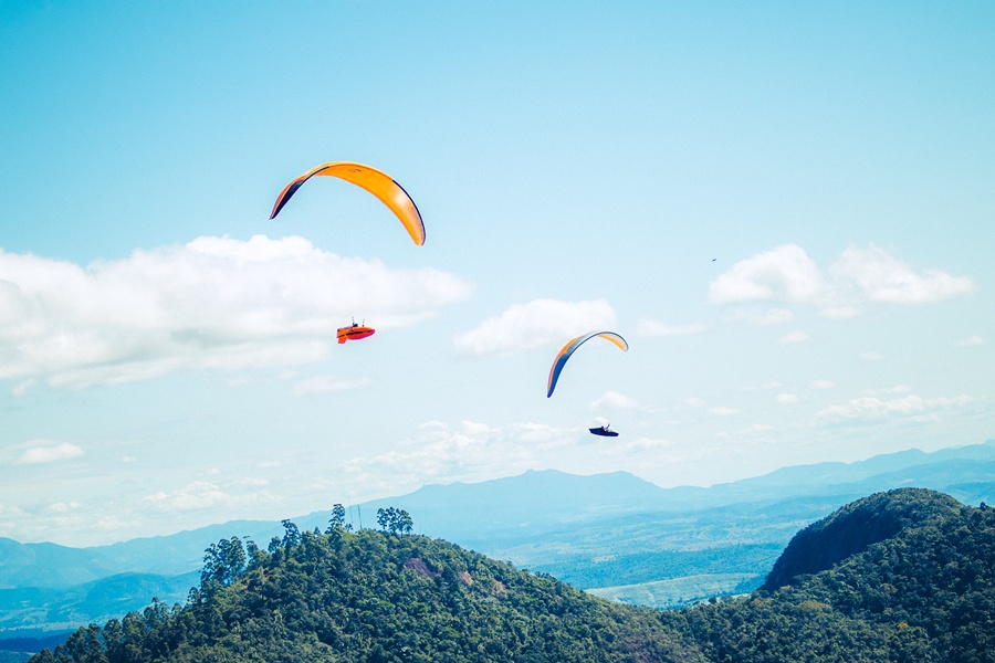 Campeonato de Parapente na Rampa do Monjolo, em Baixo Guandu. .Foto Diuvlgação (10)