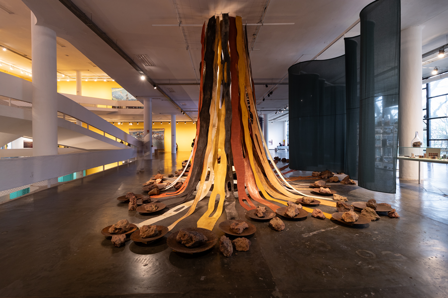 Obra de Marlene Almeida - Foto Natt Fejfar -Fundação Bienal de São Paulo