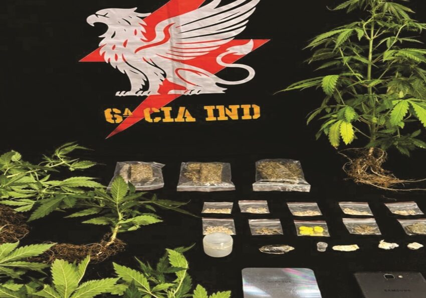 Homem é preso por tráfico de drogas às margens da BR-262, em Marechal Floriano