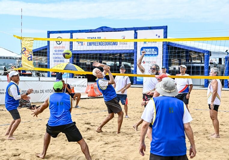 Arena Verão na praia de vitoria