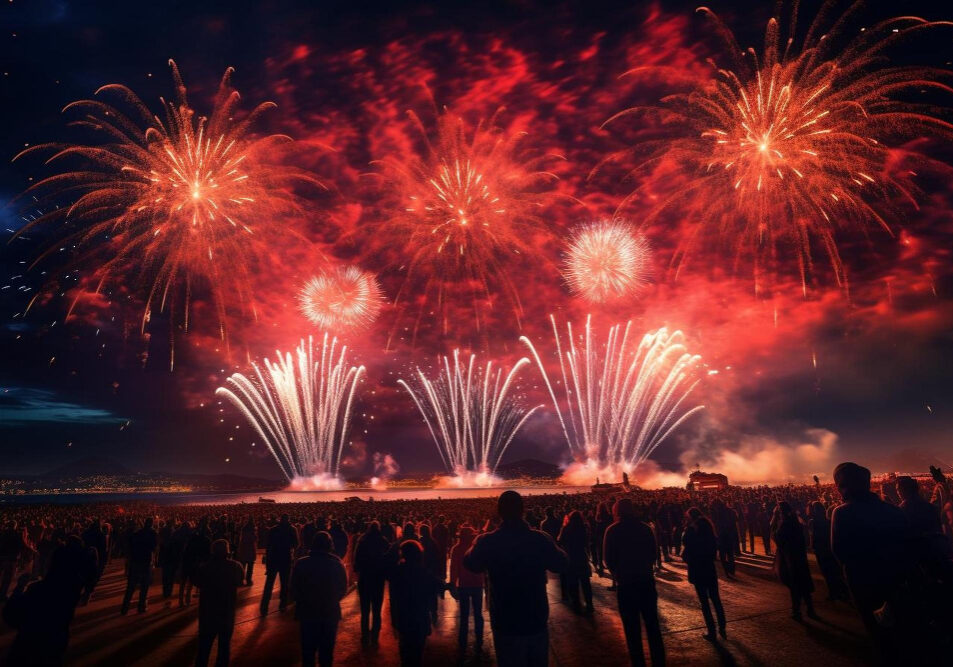 FOGOS DE ARTIFÍCIO- FREEPIK