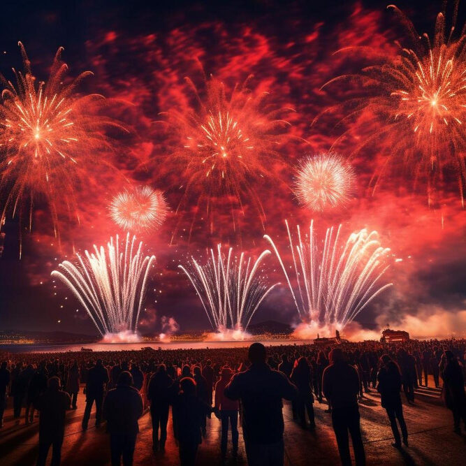 FOGOS DE ARTIFÍCIO- FREEPIK