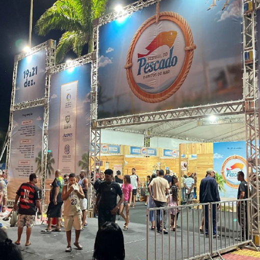 Produtos da agricultura familiar movimentam Festival do Pescado na Serra