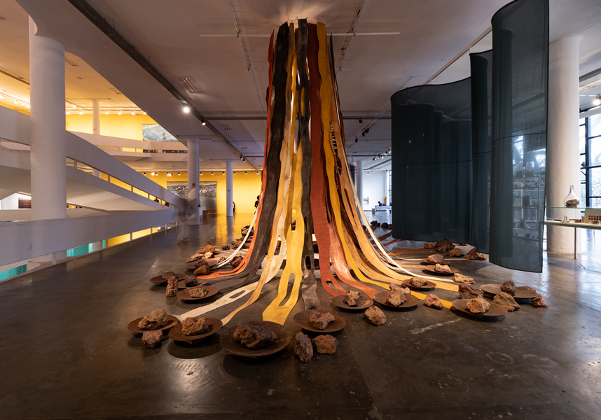 Obra de Marlene Almeida - Foto Natt Fejfar -Fundação Bienal de São Paulo