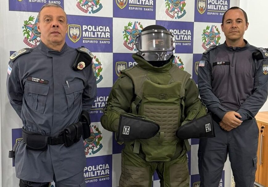 Traje antibomba - capa
