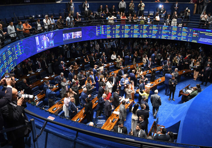 Votação 6x1 no Senado - Foto - Jonas Pereira (Agência Senado)