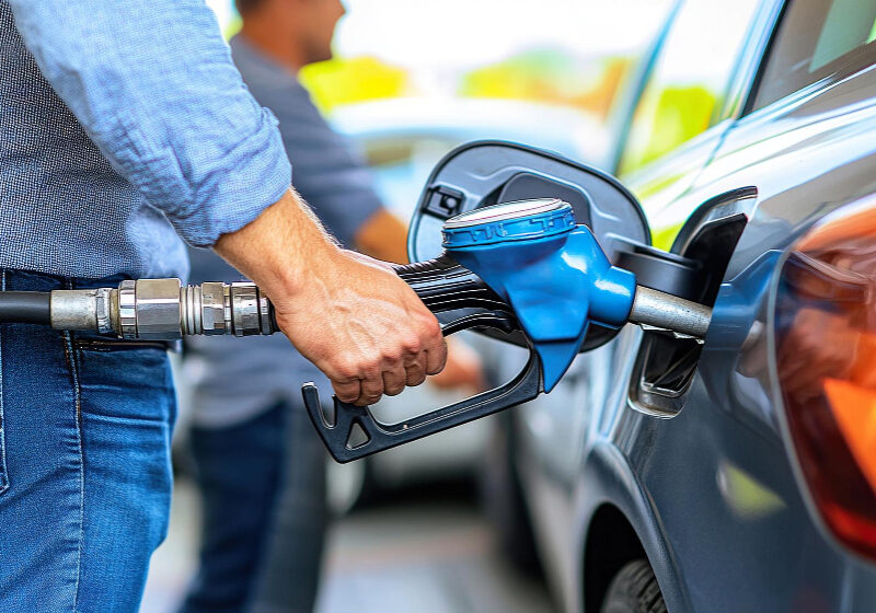 carro sendo abastecido - freepik