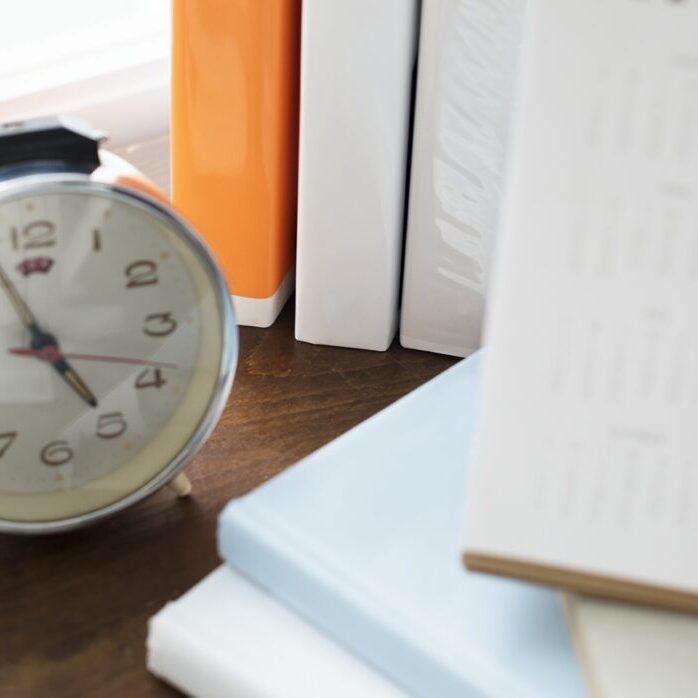 Closeup of alarm clock
