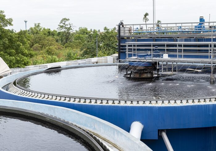 Waste water treatment ponds from industrial plants