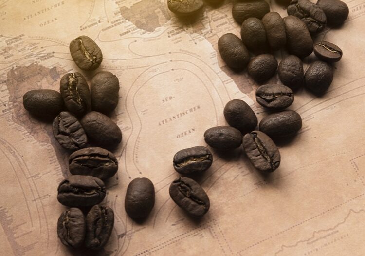 german-map-with-coffee-beans