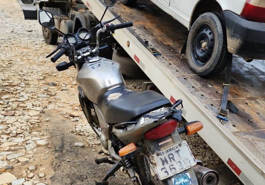 moto apreendida