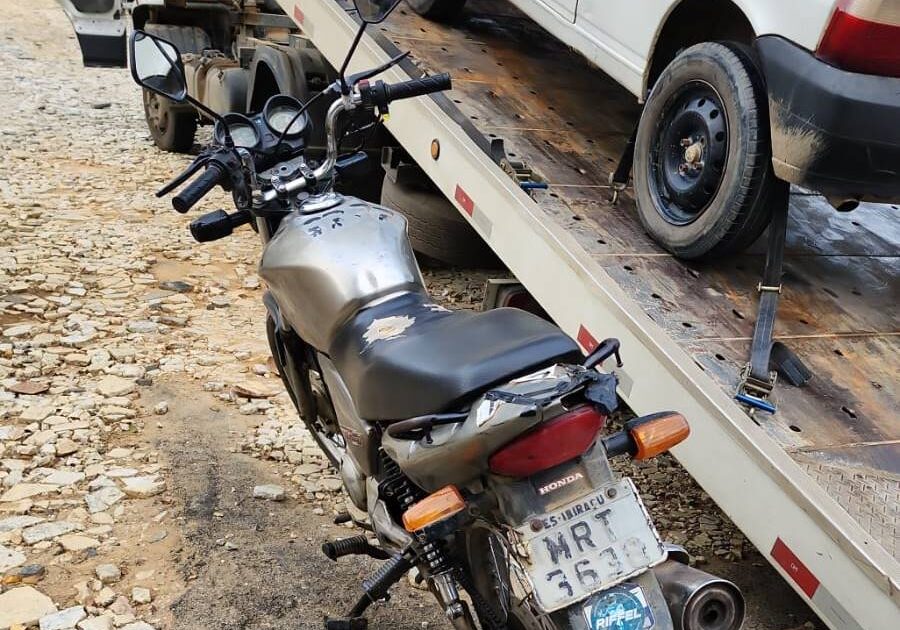moto apreendida