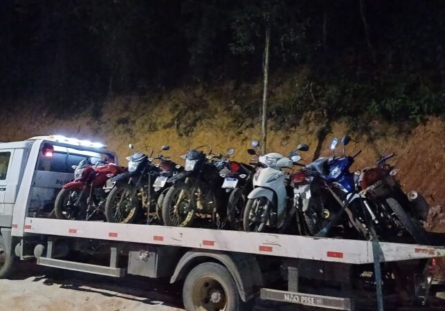 motos apreendidas
