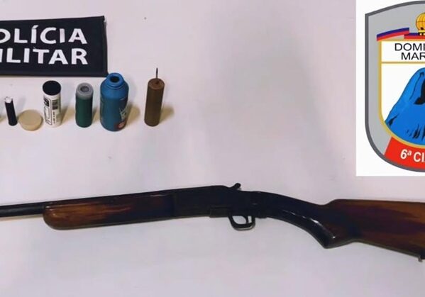 Homem suspeito de estupro é detido com arma de fogo em Marechal Floriano
