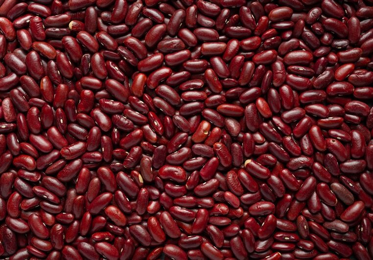 red kidney beans background